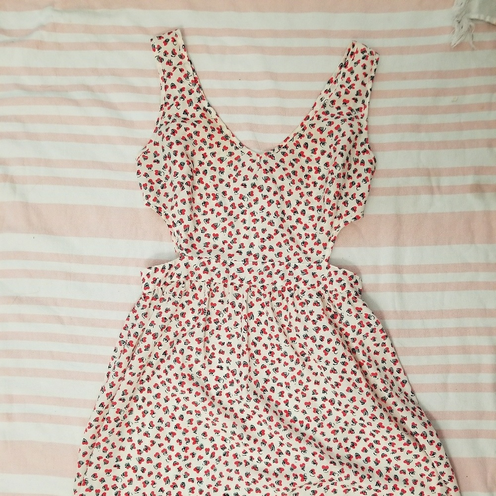 waist cut out aline fitted dress in great conditio